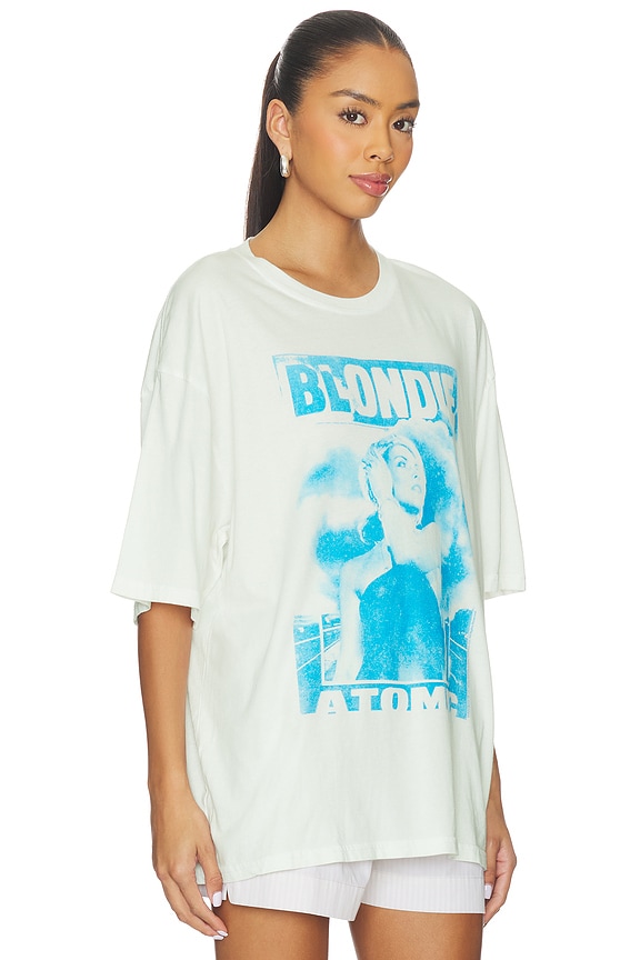 view 2 of 4 Blondie Atomic Oversized Tee in Vintage White