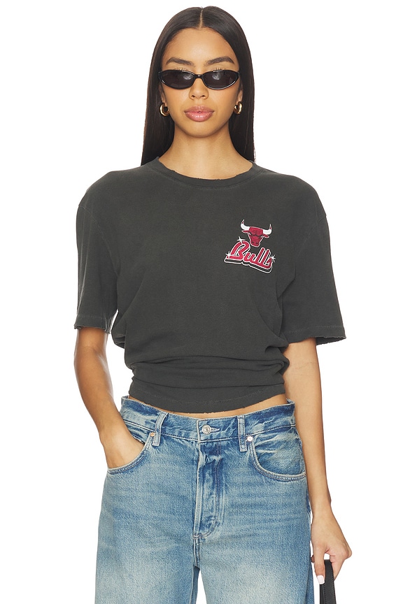 view 2 of 4 Bulls Chicago Vintage Tee in True Black