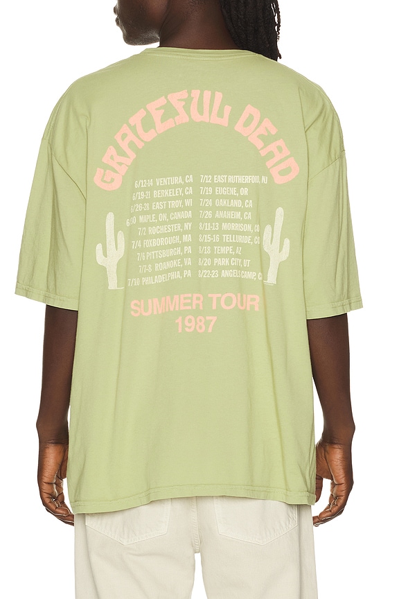 view 2 of 4 Grateful Dead Tour 1987 Tee in Sage