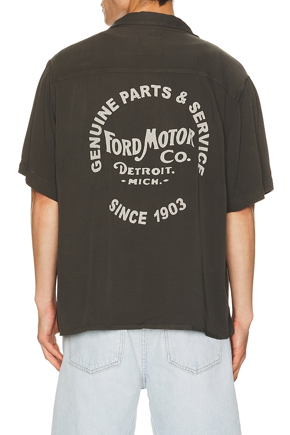 view 1 of 5 Ford Motor Co Camp Shirt in Vintage Black