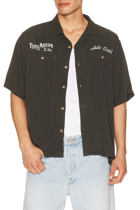 view 2 of 5 Ford Motor Co Camp Shirt in Vintage Black