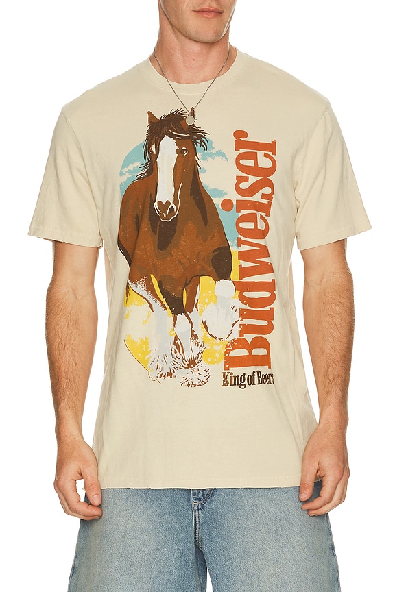 view 1 of 4 CAMISETA BUD in Camel
