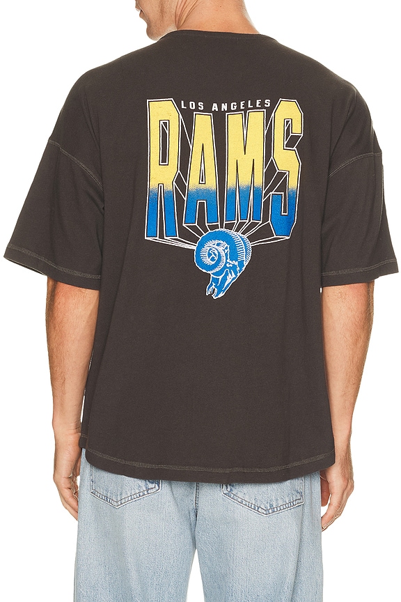 view 2 of 4 Rams Baseball Jersey in Vintage Black