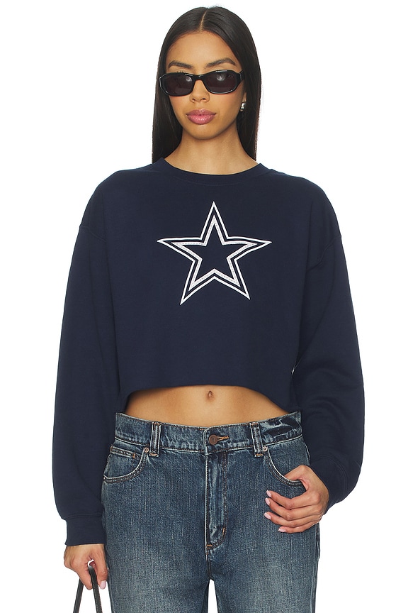 view 2 of 6 SWEAT CROPPED COWBOYS in Navy