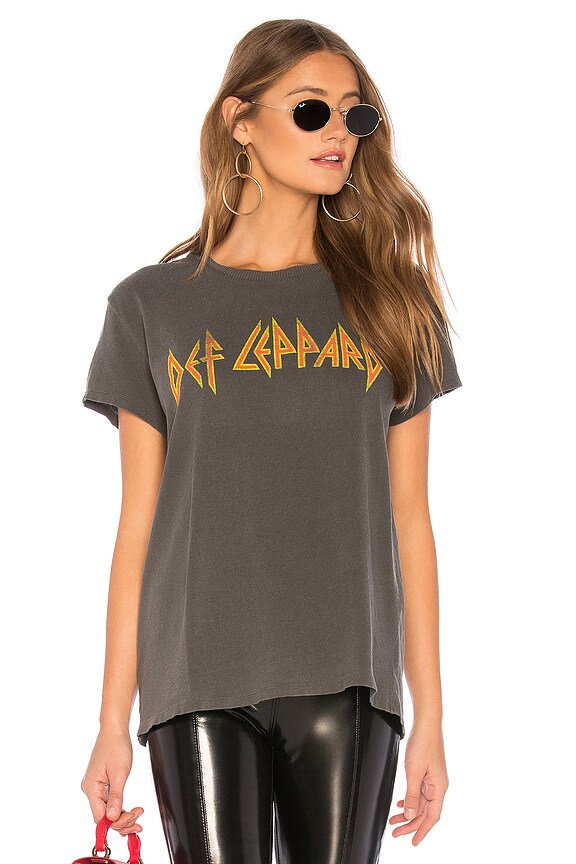 view 1 of 4 Def Leppard Love Bites Tee in Vintage Black