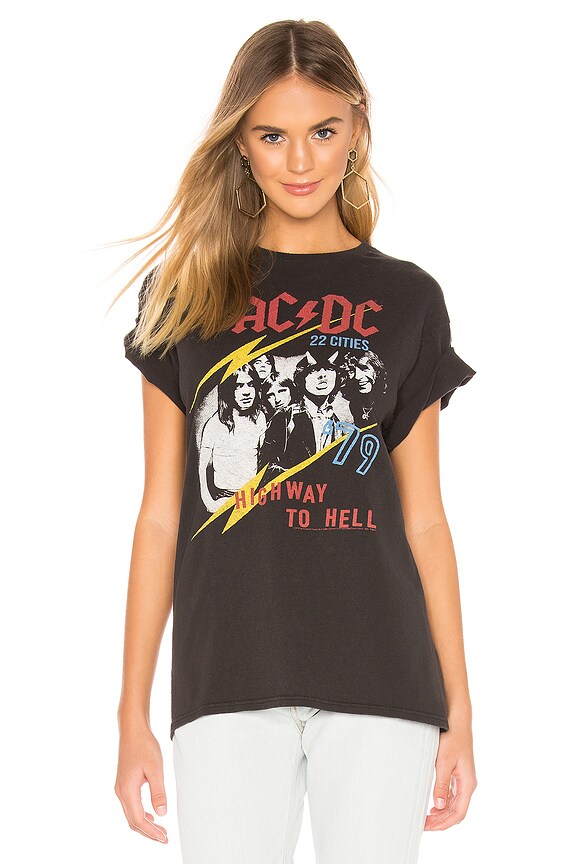 view 2 of 5 AC/DC 79 Tour Tee in Black