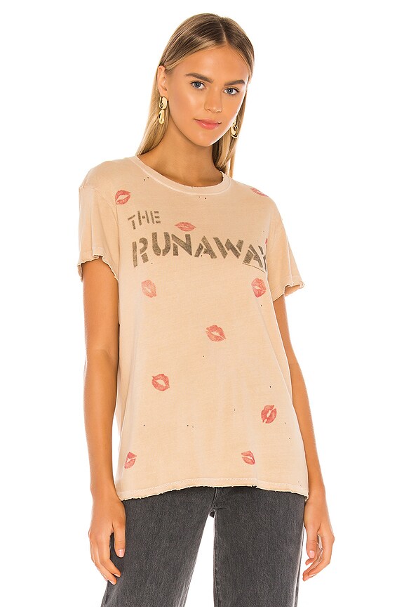 view 2 of 5 Runaways Live In Japan Tee in Camel