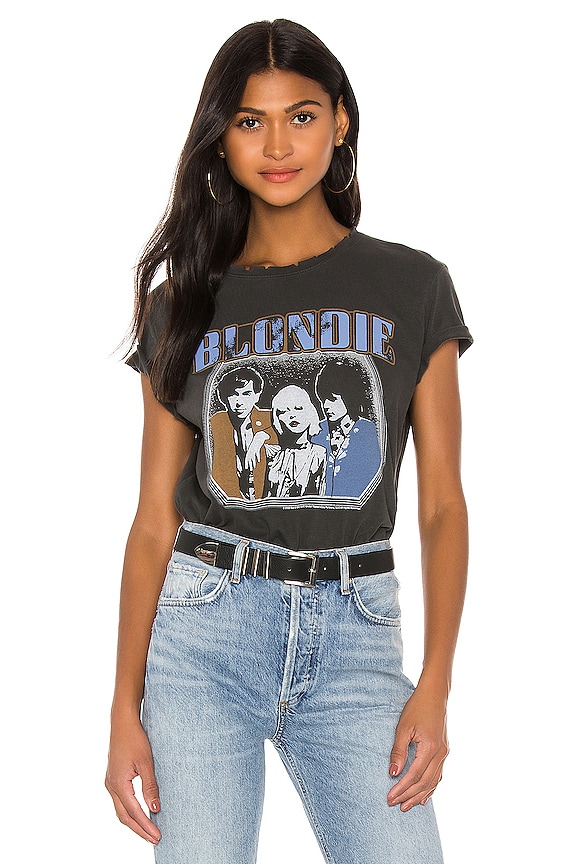 view 1 of 5 Glitter Blondie Tee in Vintage Black