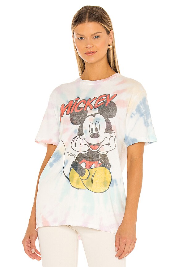 view 2 of 5 Classic Mickey Sitting Tee in Tie Dye