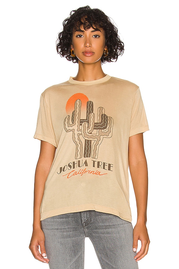 view 2 of 5 T-SHIRT JOSHUA TREE CACTUS in Camel