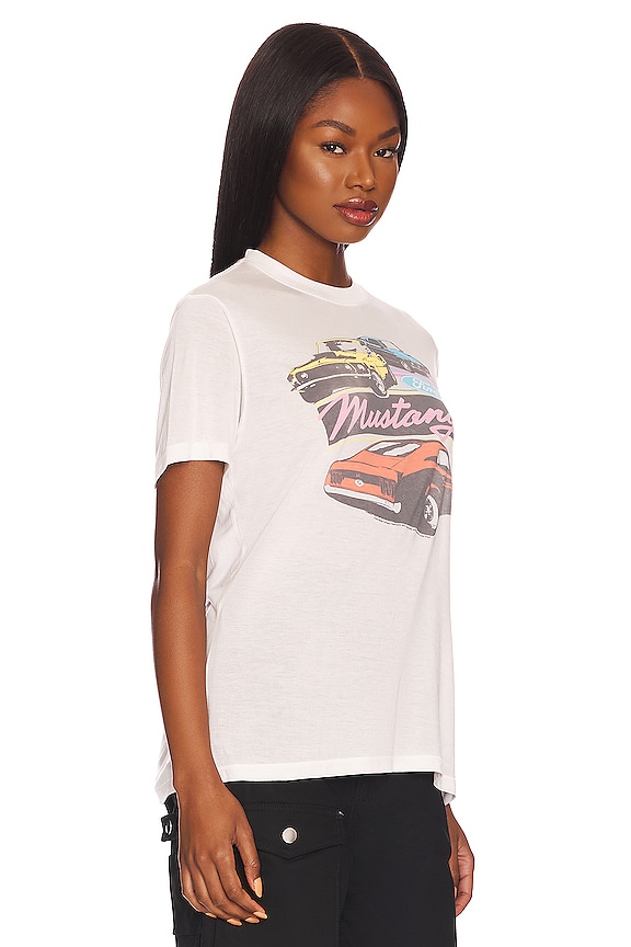 view 2 of 4 TRIPLE MUSTANG 티셔츠 in Vintage White