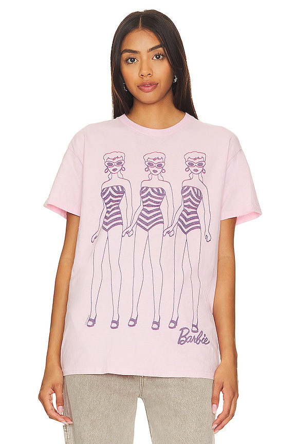 view 2 of 5 Swimsuit Barbie Tee in Light Pink