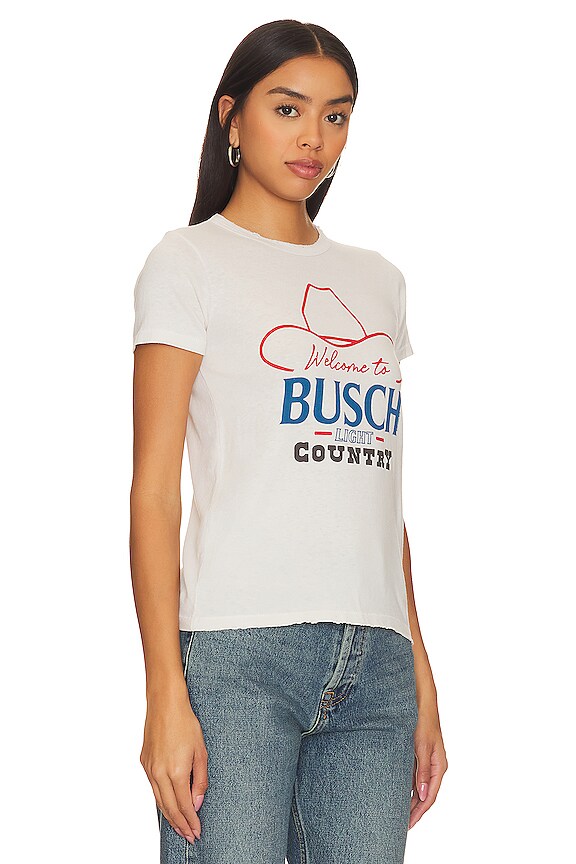 view 2 of 4 T-SHIRT BUSCH LIGHT COUNTRY in Vintage White