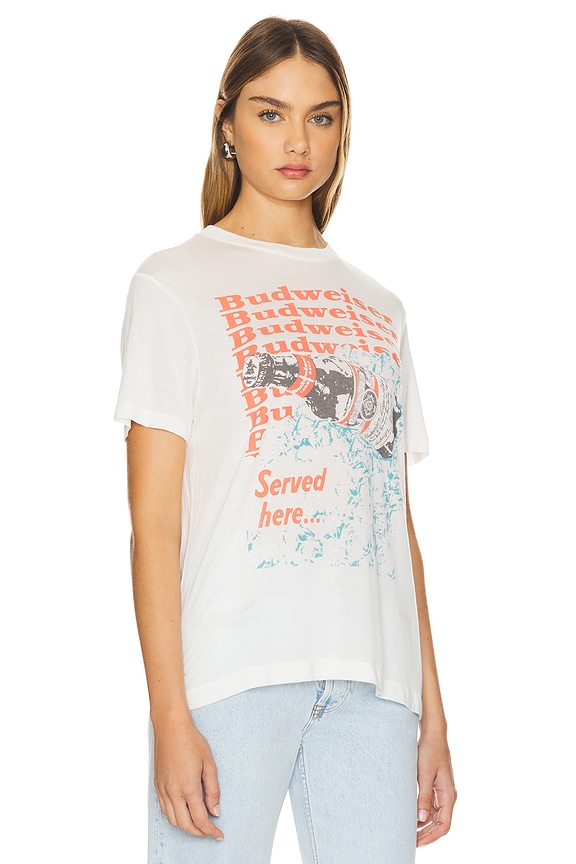 view 2 of 4 ФУТБОЛКА BUDWEISER ICE in Vintage White