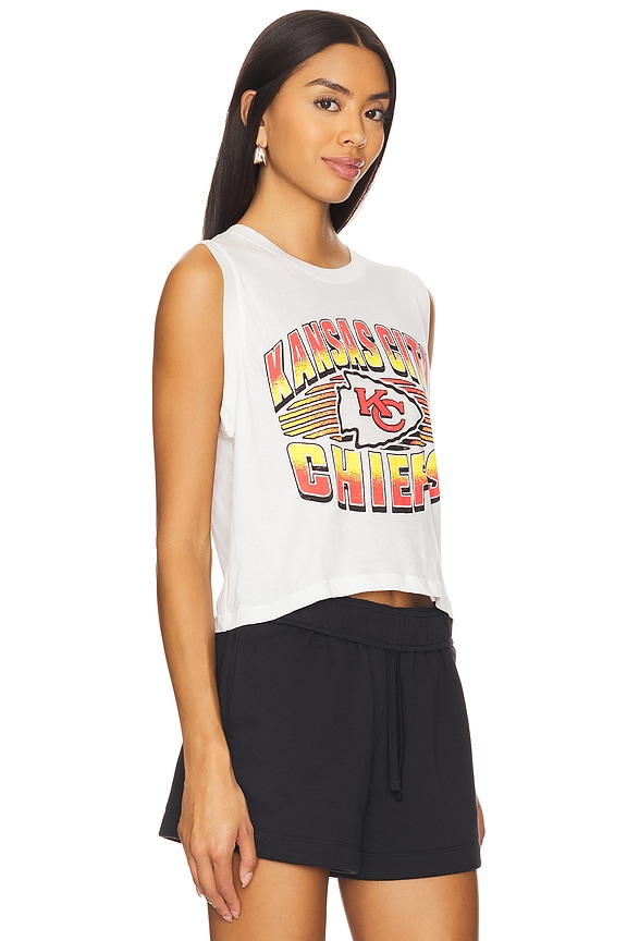 view 2 of 4 Chiefs Tank in White