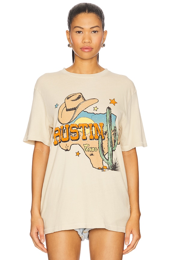view 2 of 5 AUSTIN TEXAS Tシャツ in Camel