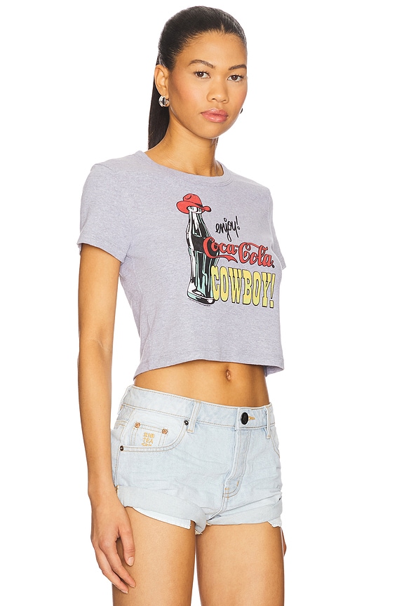 view 2 of 4 CAMISETA TIRANTES BABY ENJOY COKE COWBOY in Heather Gray