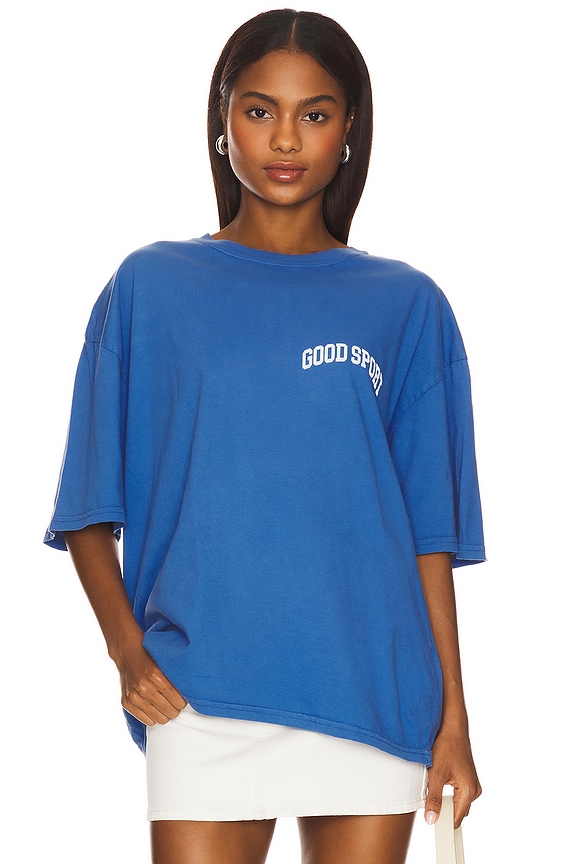 view 2 of 4 Good Sport Oversized Tee in Azule