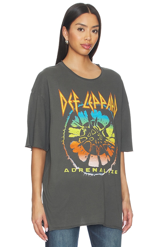 view 2 of 4 Def Leppard The Biggie Tee in Vintage Black