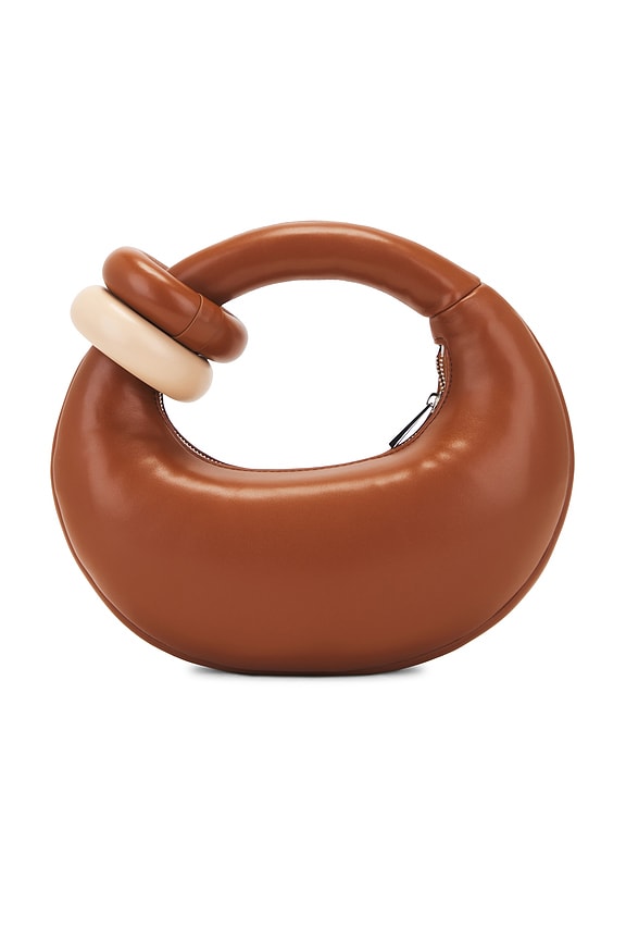 view 2 of 4 BOLSO CON ASA SUPERIOR ABACUS in Brown