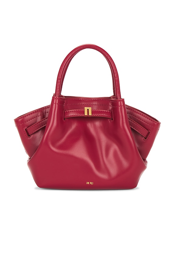 view 2 of 5 Hana Mini Tote Bag in Claret