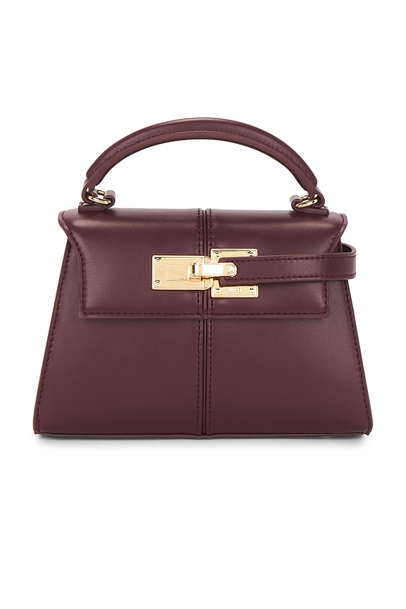 view 2 of 5 Elise Top Handle Bag in Deep Burgundy
