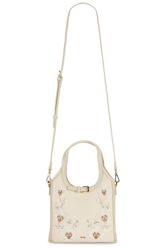 view 1 of 5 BOLSO CON ASA SUPERIOR BROOKE in Ivory