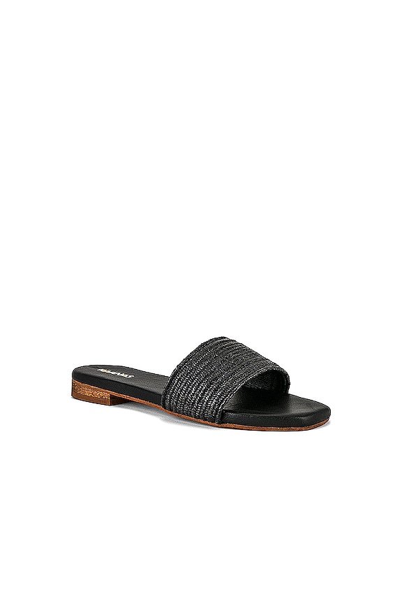 view 2 of 5 Bimini Elastic Braid Slide in Black