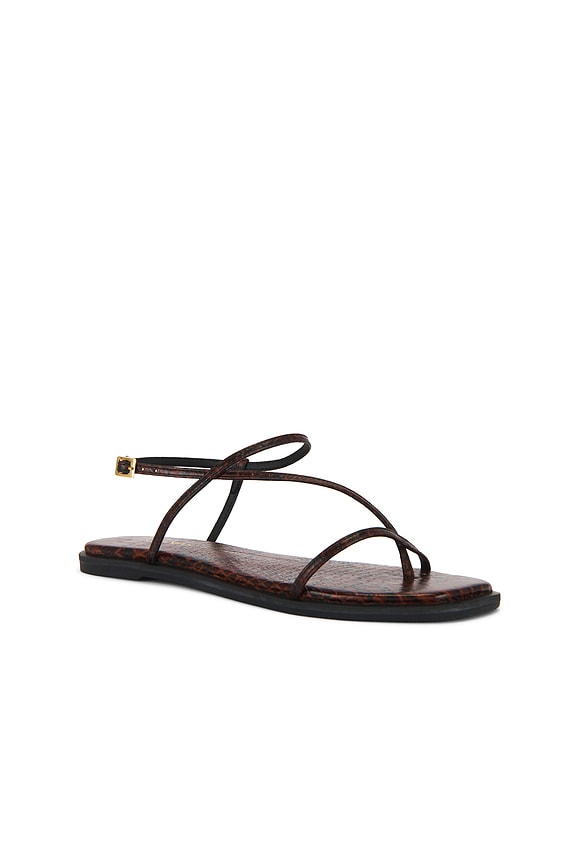 view 2 of 5 Alayta Square Toe Sandal in Snake