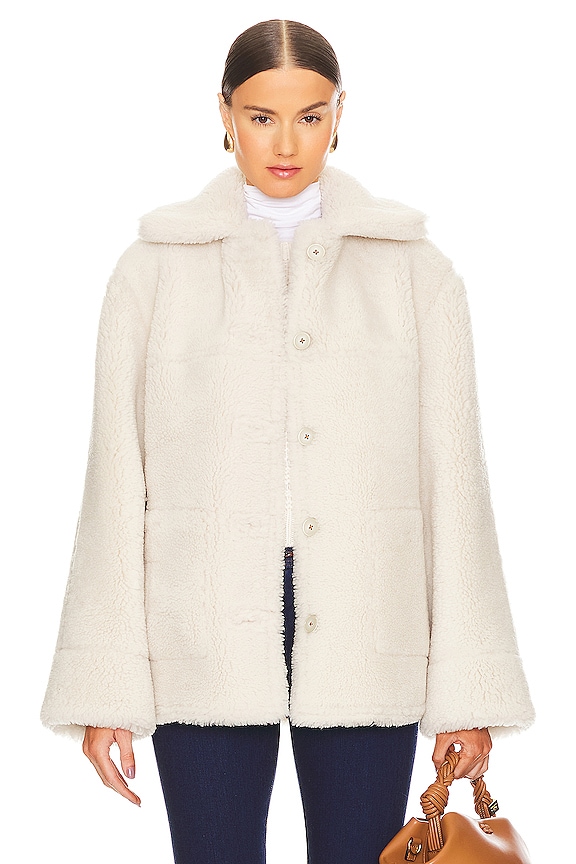 view 2 of 6 Reversible Shearling Jacket in Whiskey