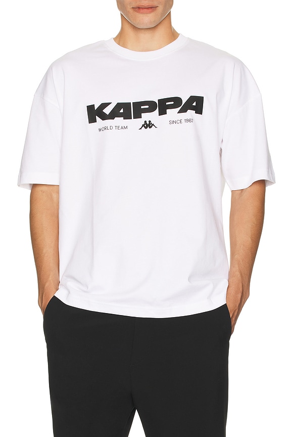 view 3 of 4 Authentic Nhisso T-Shirt in White & Black
