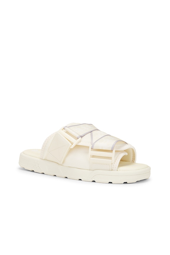 view 2 of 5 Banda Mitel Slides in Light Grey & White