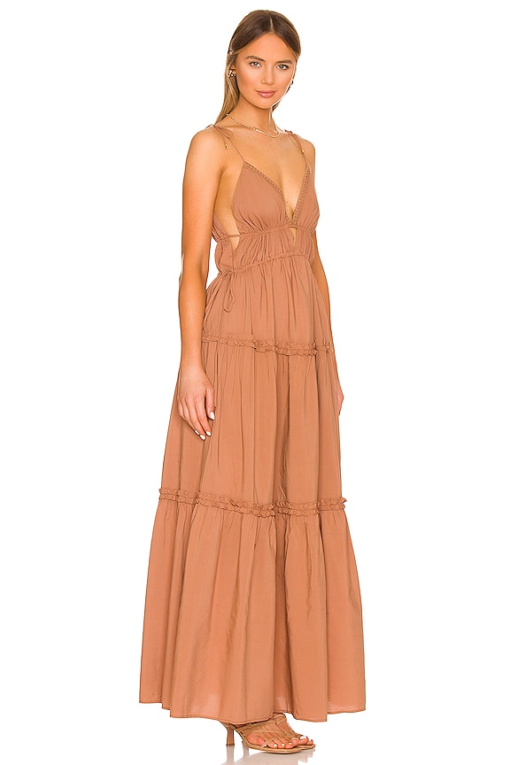 view 2 of 3 VESTIDO SOLANA in Caramel