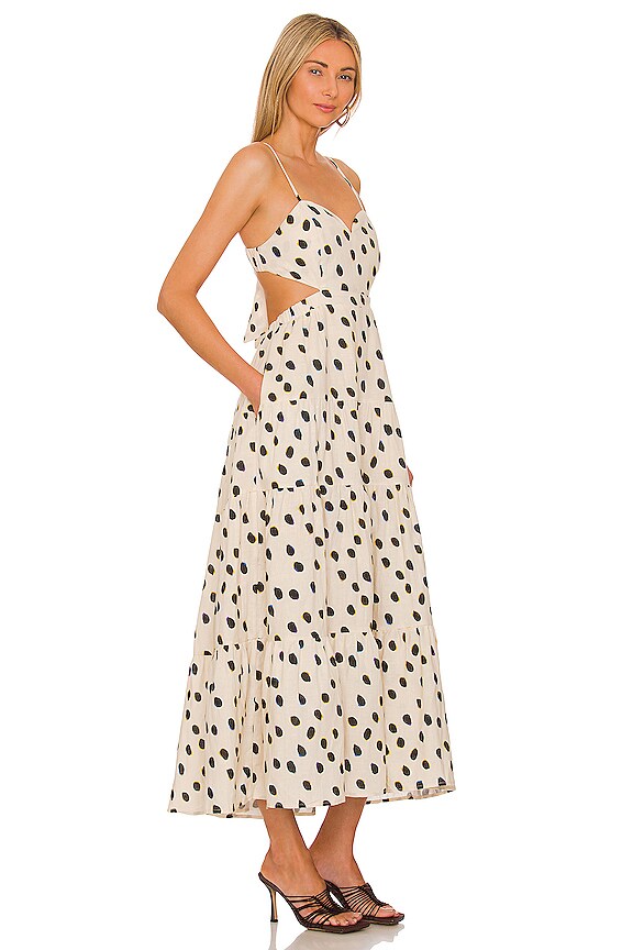 view 2 of 3 VESTIDO ALEX in Multi Dots