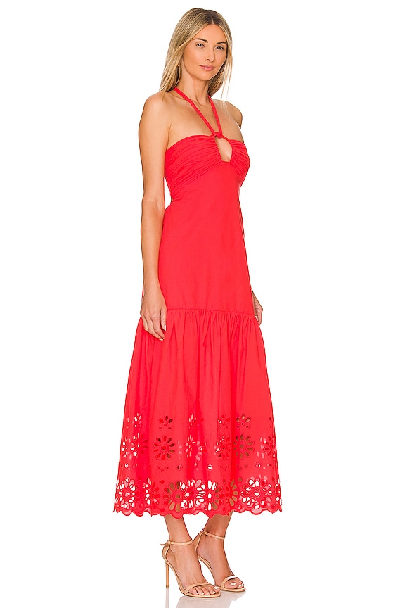 view 2 of 3 Talia Embellished Maxi Dress in Poppy