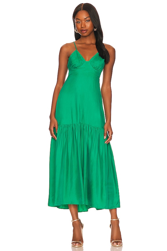 view 1 of 3 ПЛАТЬЕ SELENE in Green