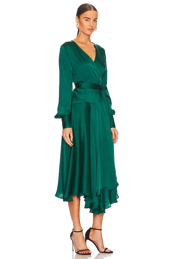 view 2 of 3 Minerva Dress in Hunter