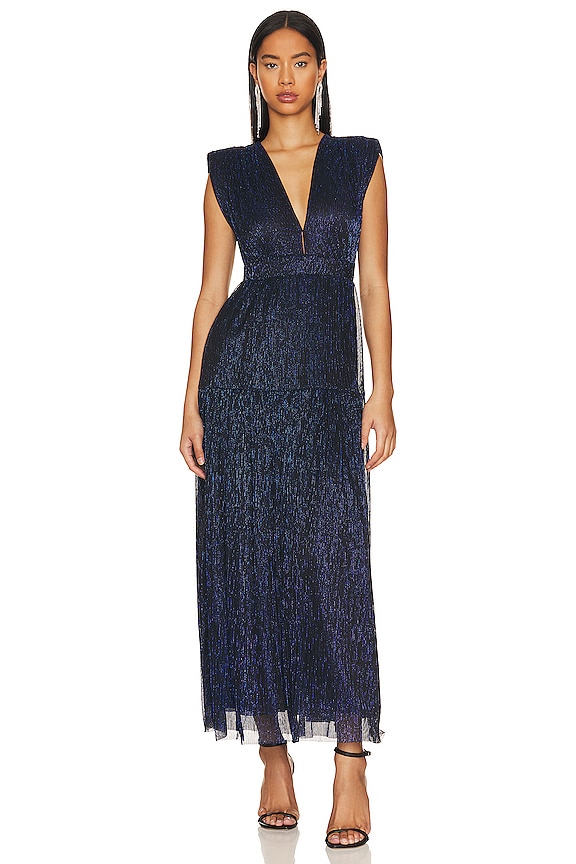 Karina Grimaldi Merment Dress in Sapphire | REVOLVE