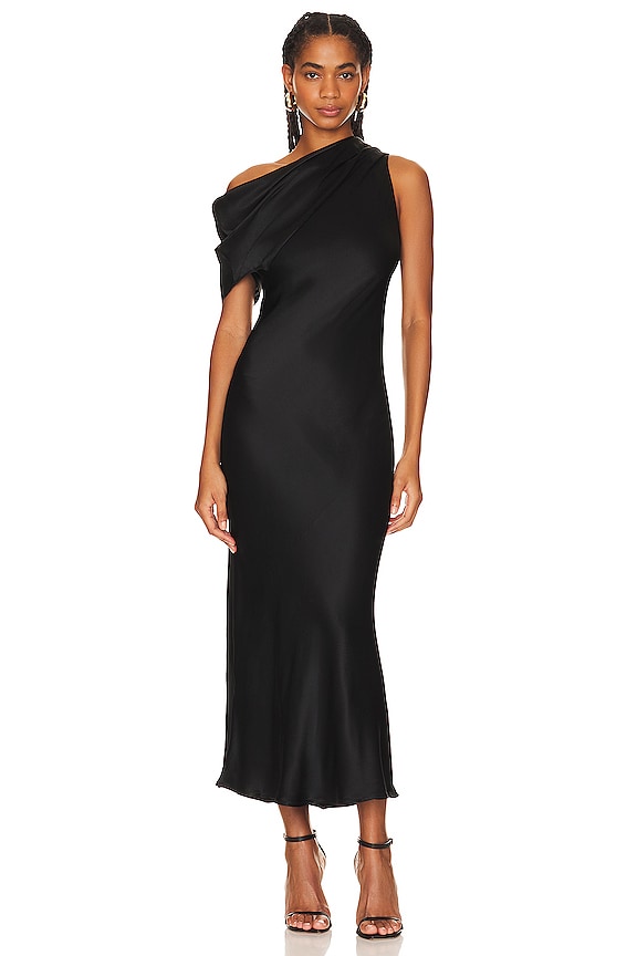 view 2 of 4 VESTIDO LENCERO ANGELIQUE in Black