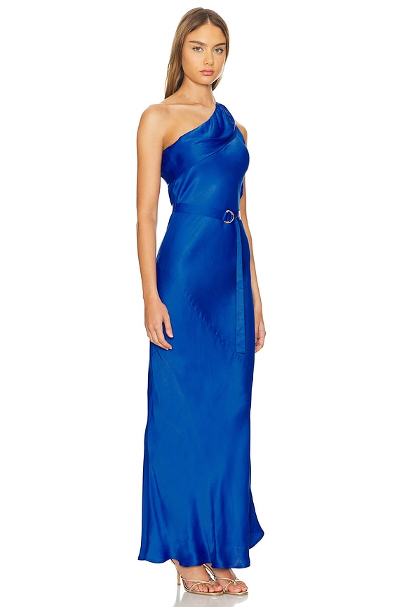 view 2 of 3 Angelique Midi Dress in Ultramarine