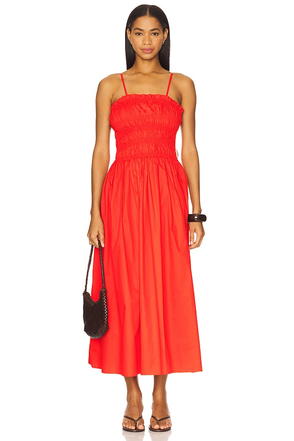 view 2 of 4 PANAMA 솔리드 드레스 in Naranja