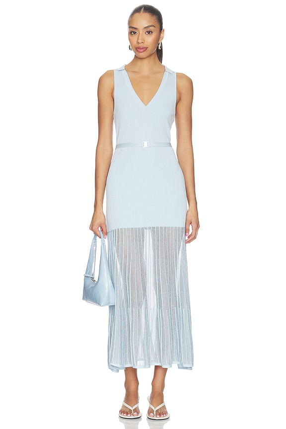 view 1 of 4 Orla Knit Maxi Dress in Sky
