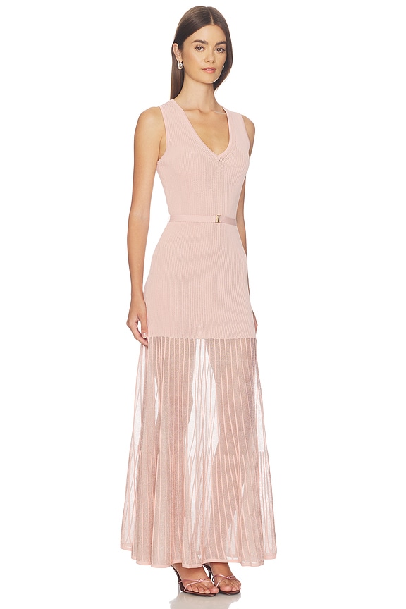 view 2 of 3 Mila Knit Dress in Peach