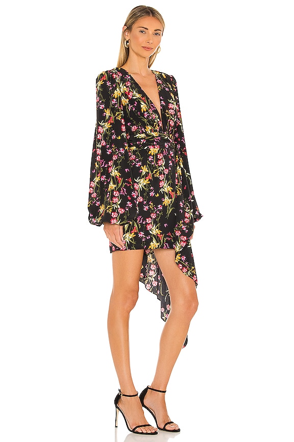 view 2 of 4 MINIVESTIDO SLEEPLESS NIGHTS in Black/Coral