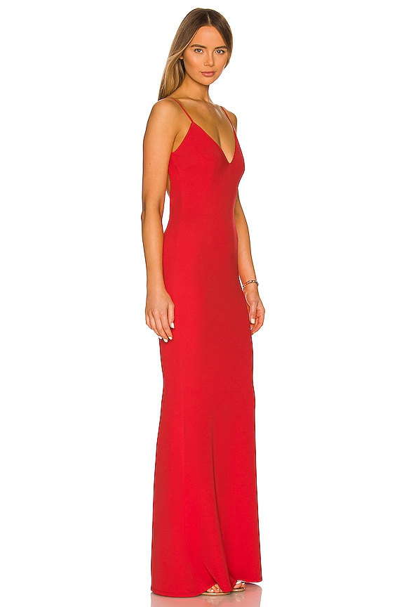 view 2 of 3 Bambina Gown in Cherry