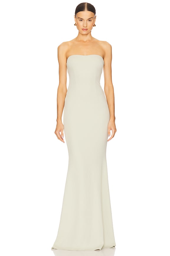 view 2 of 3 Mary Kate Gown in Sage