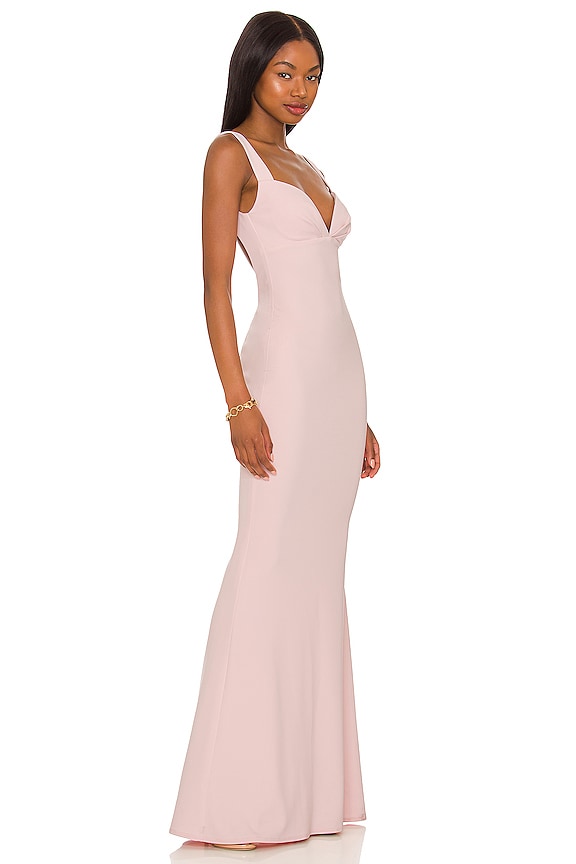 view 2 of 3 VESTIDO LARGO PEACHY in Blush