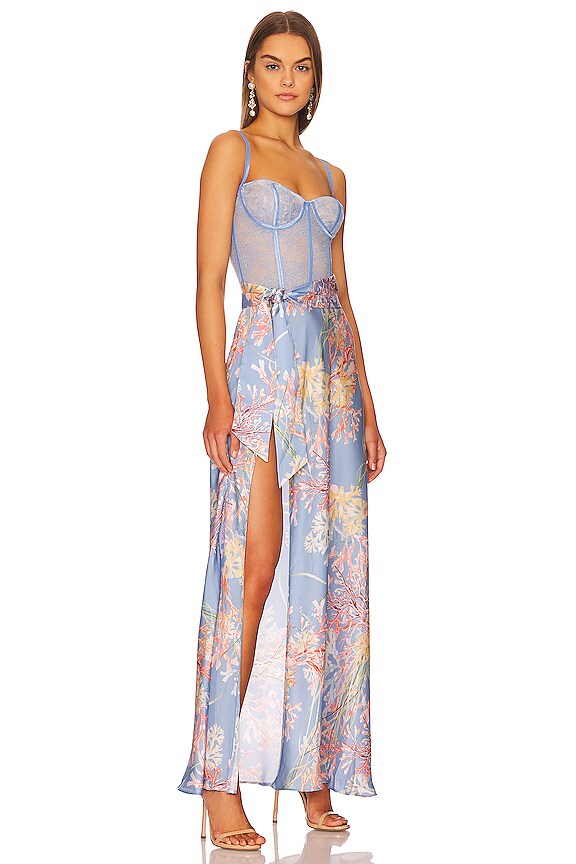 view 2 of 3 Shannon Gown in underwater Coral