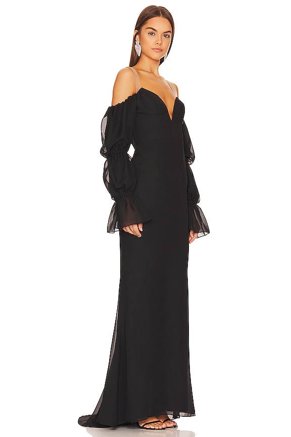 view 2 of 3 Estella Gown in Black