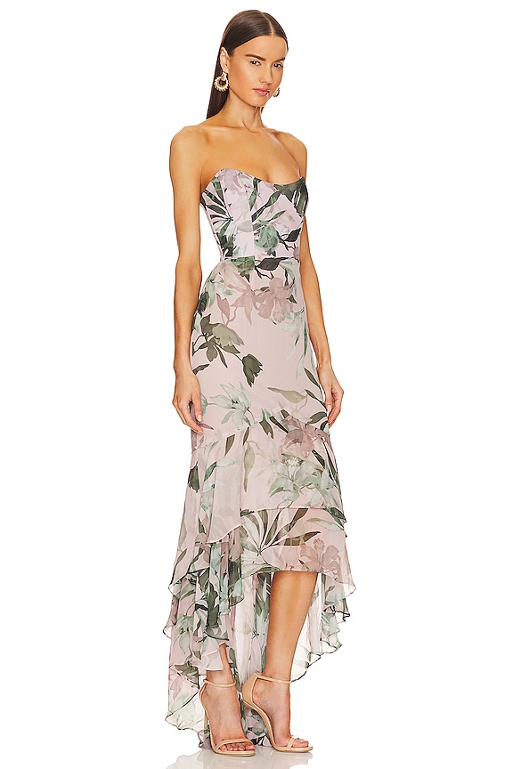 view 2 of 3 Charlie Gown in Mauve Tropical